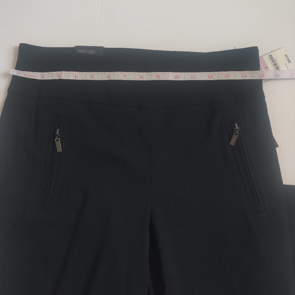 🆕 INC International Concepts black Wide Leg regular fit business casual pants_6 - Picture 7 of 10
